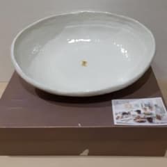 是々　粉引　盛鉢　大皿のサムネイル