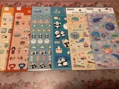 DAISO Sticker Selection 6枚セットのサムネイル