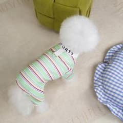 値引 ペット服 犬服 ドッグウェア カバーオール オーバーオール つなぎ Dカンのサムネイル