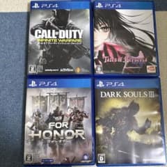 PS4 게임 4개 세트
