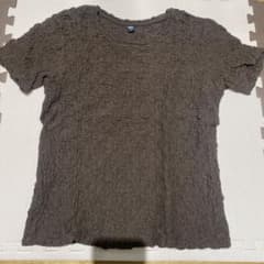 ブラウン シャーリング半袖 Tシャツのサムネイル