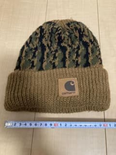 Carhartt カーキ・迷彩 ニット帽のサムネイル