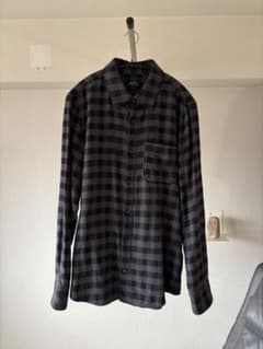 A.P.C. チェック柄ネルシャツ Mサイズのサムネイル