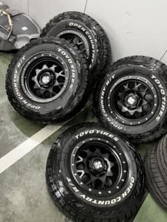 265/70r16 オープンカントリーRT エクストリームj タイヤホイールセッのサムネイル