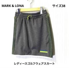 MARK&LONA レディース スカート 38 ☆美品☆MARK & LONA☆レディース ゴルフウェア スカート サイズ38