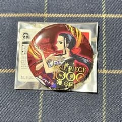 ワンピース アニメ放送1000話記念ビジュアル缶バッジ ロビンのサムネイル