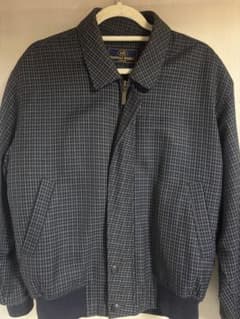 THOMAS HAYES ネイビー チェック ブルゾンのサムネイル