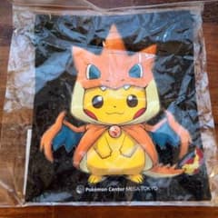ポケモン メガリザードン ポンチョ ピカチュウ 巾着のサムネイル