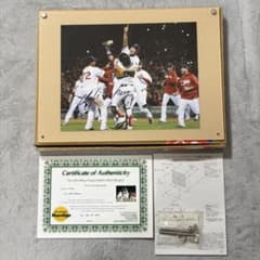 証明書】レッドソックス 上原浩治選手 直筆サイン入りフォト 2013 ALCS