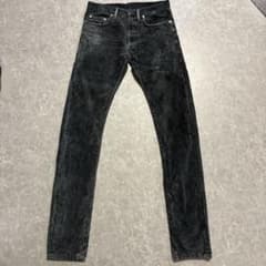 Dior Homme コーティングコーデュロイスキニーパンツ ダークグレー