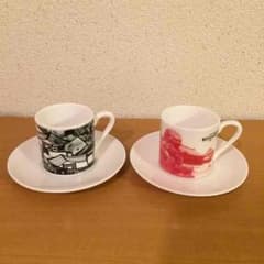 ★値下げ★スターバックスご当地デミタス（エスプレッソ）カップ＆ソーサー2客セットのサムネイル