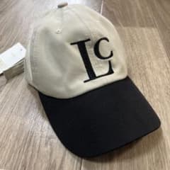 【新品未使用】LC 刺繍 ベースボールキャップ バイカラーのサムネイル