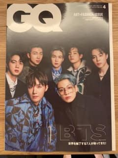 BTS表紙　GQ4月号のサムネイル