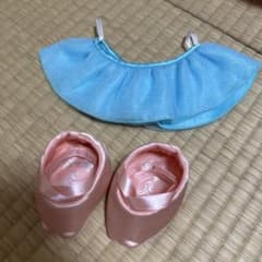 ステラルー　バレリーナ初期コスチューム 水色チュチュとピンク靴のサムネイル