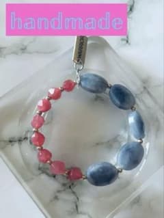 ハンドメイドブレスレット アクアマリン