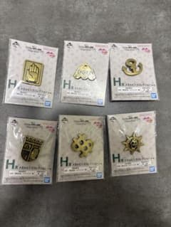 조조의 기묘한 모험 이치 반 쿠지 H상 메탈 핀즈 6종 세트
