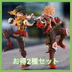 僕のヒーローアカデミア ちあぴこ 爆豪勝己 緑谷出久　フィギュア 2種セット 僕のヒーローアカデミア ちあぴこ 爆豪勝己 緑谷出久 轟焦凍