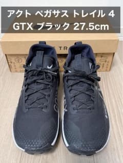 美品】Nike Pegasus Trail 4 GTX ブラック 27.5cm - メルカリ