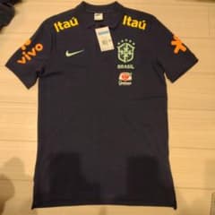 ナイキ ブラジル代表 ポロシャツ インポートM ネイビー 未使用 L