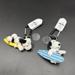 限定スヌーピー】ハワイ サーフショップ ぬいぐるみキーホルダー