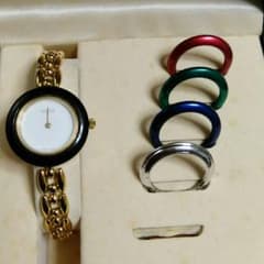 グッチ時計ジャンク　チェンジベゼル(・∀・)のサムネイル