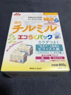 森永 チルミル エコらくパック 800g (400g×2袋)のサムネイル