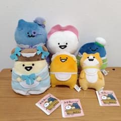 【即日発送】お文具といっしょ パステルおめかしぬいぐるみ Part1 6個セット お文具といっしょ パステルおめかしぬいぐるみPart1、Part2