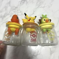 ポケモンビン（ピカチュウ・ヒトカゲ・サルノリ）3個セットのサムネイル