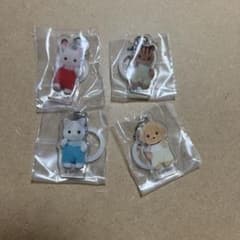 シルバニアファミリー 赤ちゃんリングチャーム 4種セットのサムネイル