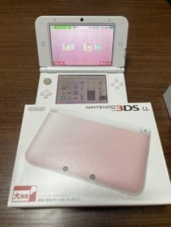 ニンテンドー3DS LL ピンク×ホワイト本体のみのサムネイル