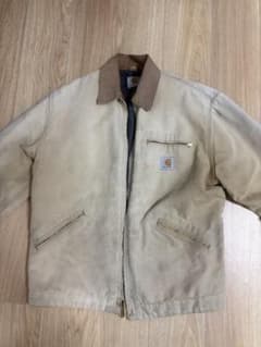 カーハート　デトロイトジャケット　USA製　Carhartt フェード　y2k カーハート デトロイトジャケット USA製 Carhartt フェード y2k - メルカリ