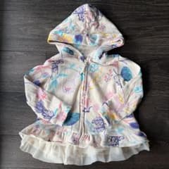 hakka baby フラワープリント パーカーのサムネイル