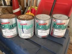 新品未使用】イサム塗料 アクロベース 4本セット 自動車補修用 - メルカリ