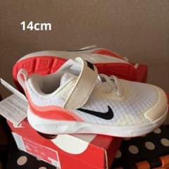 【NIKEキッズウェアオールデイホワイト/ブラック/フラッシュクリムゾン】のサムネイル