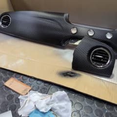 FIAT500、ABARTH595前期カーボン調 センターパネル超美品 FIAT500、ABARTH595前期カーボン調 センターパネル超美品 - メルカリ