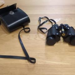 黒い双眼鏡 ケース付き　アンティークのサムネイル