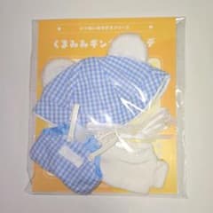 あんスタ いつぬい お着替えシリーズ くまみみギンガムコーデ ライトブルーのサムネイル