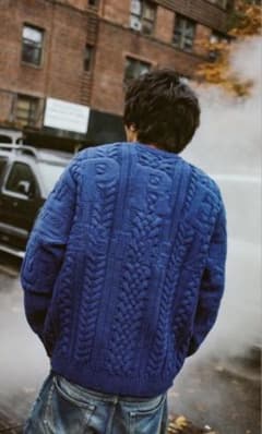 Supreme 23AW Applique Cable Knit Sweateのサムネイル