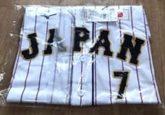 新品★侍ジャパン★中野拓夢★新背番号７★Lサイズ★阪神タイガース★縦縞ユニ 新品☆侍ジャパン背番号7☆中野拓夢☆阪神タイガース☆縦縞