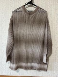 メッシュ編み ベージュ 3Lのサムネイル