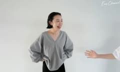 onit ディープVネックロングスリーブTシャツ CLANE - メルカリ