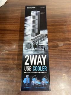 ELECOM FAN-U177BK USBファン ブラック　扇風機　エレコムのサムネイル