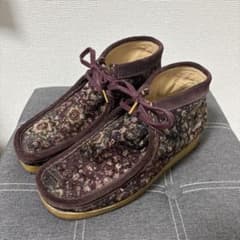 Clarks Wallabee Velvet Lace-Up Boots 激レア Clarks Wallabee Velvet Lace-Up Boots 激レア - メルカリ