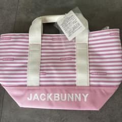 JACK BUNNY ストライプ ゴルフバッグ