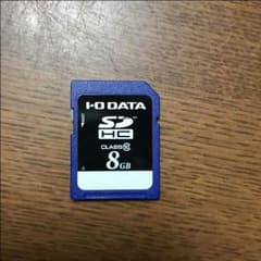 I-O DATA SDカード 8ギガのサムネイル