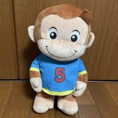 おさるのジョージ ぽってり L ぬいぐるみ Tシャツ&キャップ