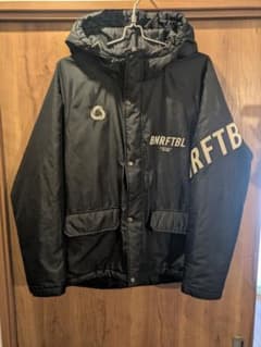 ボネーラ bonera 中綿コート アウター ジャケット ロゴ プリント S