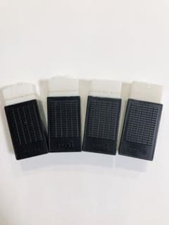 uni 消しゴムケース付き　4個セットのサムネイル