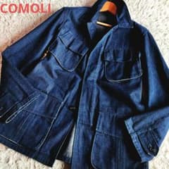 COMOLI コモリ デニム ジャケット M-65 Gジャン インディゴブルー 