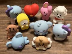 [주말 한정 세일] BT21 프렌즈 마스코트 10 체 세트